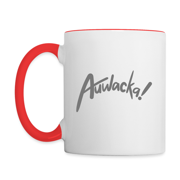 Auwacka! - Tasse zweifarbig