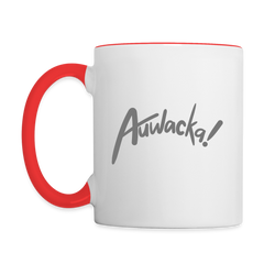 Auwacka! - Tasse zweifarbig