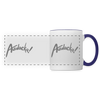 Auwacka! - Tasse zweifarbig - white/cobalt blue