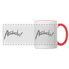 Auwacka! - Tasse zweifarbig - white/red