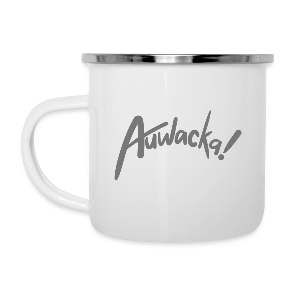 Auwacka! - Emaille Tasse