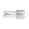 Auwacka! - Emaille Tasse - white