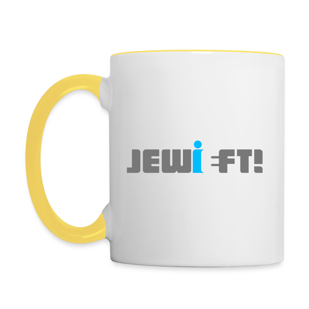 Jewieft! - Tasse zweifarbig