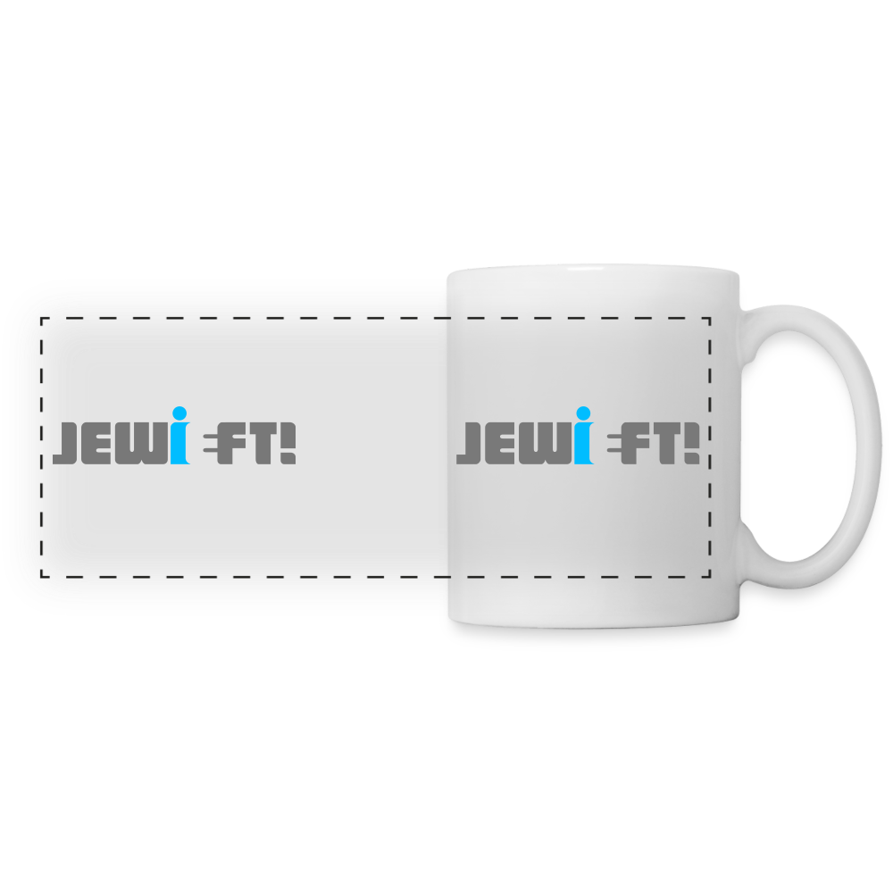 Jewieft! - Tasse zweifarbig - white