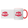 Pille Palle! - Tasse zweifarbig - white/red