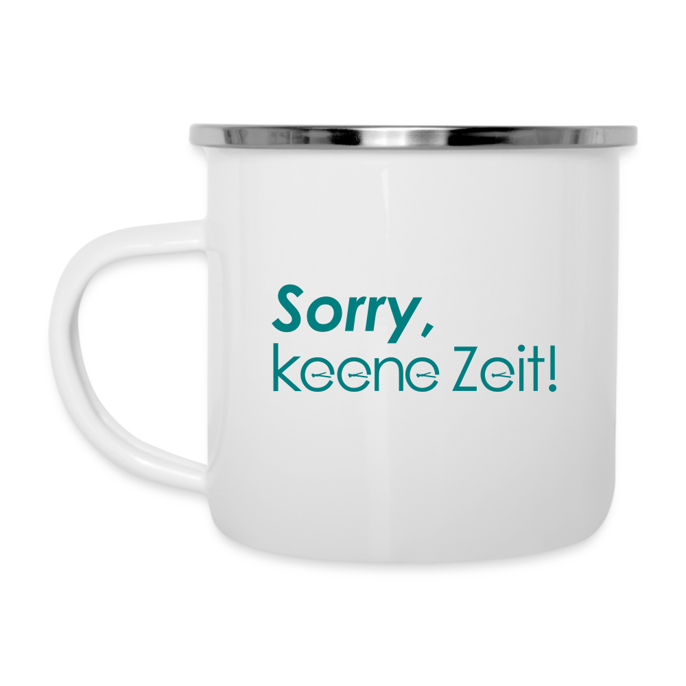 Keene Zeit! - Emaille Tasse