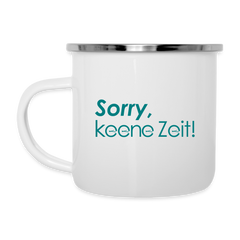 Keene Zeit! - Emaille Tasse