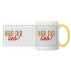 Hab Dir Lieb! - Tasse zweifarbig - white/yellow