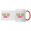 Hab Dir Lieb! - Tasse zweifarbig - white/red