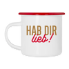 Hab Dir Lieb! - Emaille Tasse