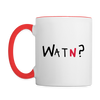 WATN? - Tasse zweifarbig