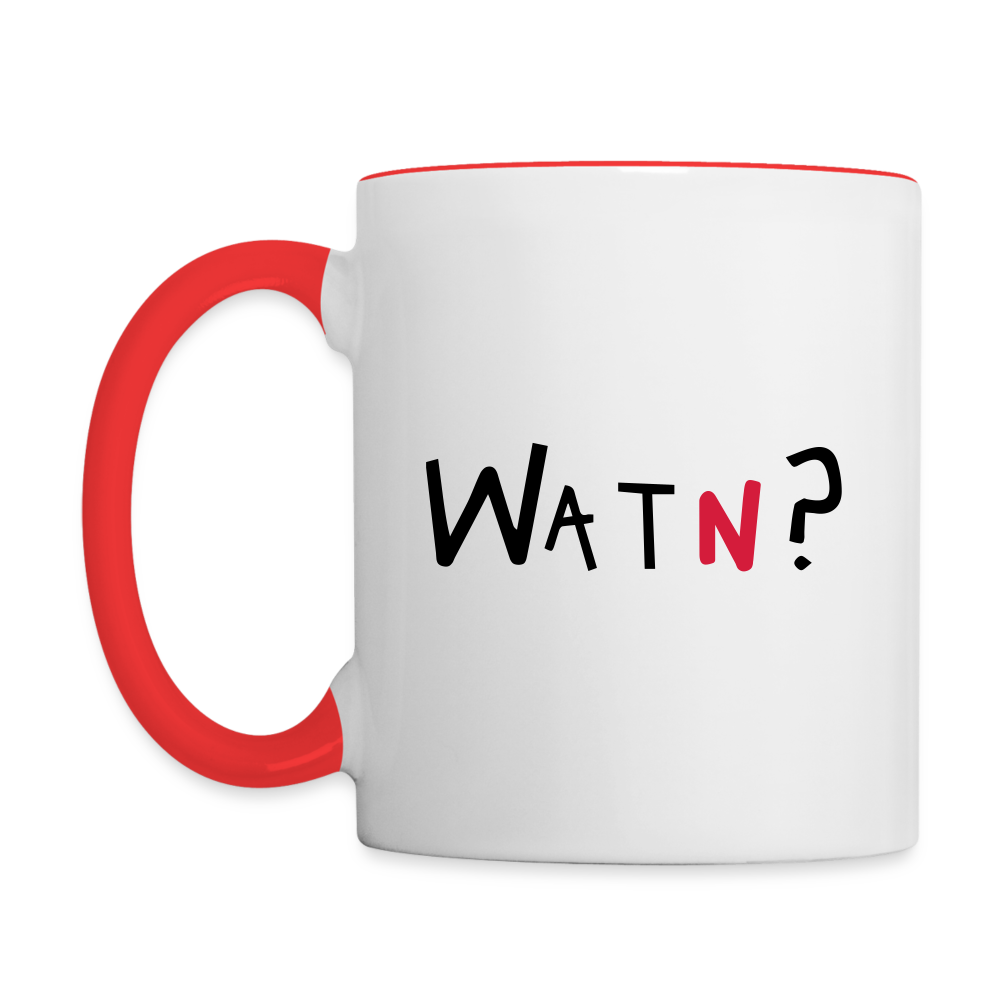 WATN? - Tasse zweifarbig