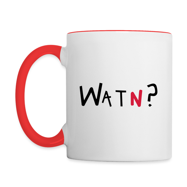 WATN? - Tasse zweifarbig