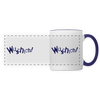 Wuschich! - Tasse zweifarbig - white/cobalt blue