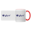 Wuschich! - Tasse zweifarbig - white/red