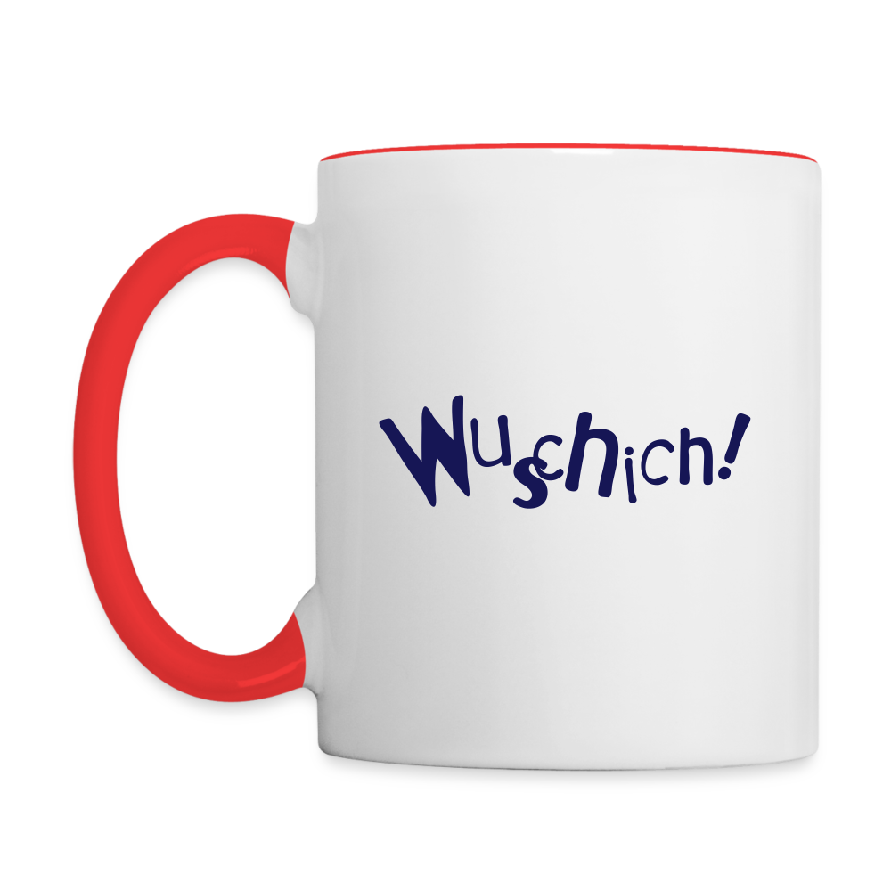 Wuschich! - Tasse zweifarbig