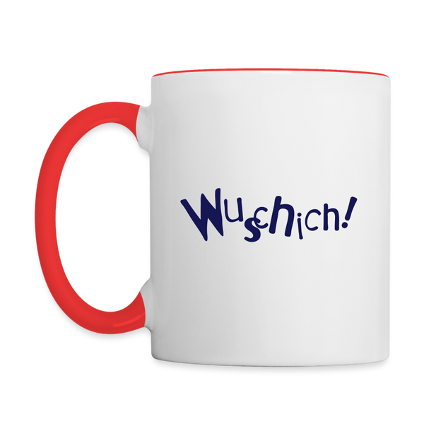 Wuschich! - Tasse zweifarbig