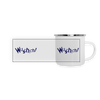 Wuschich! - Emaille Tasse - white
