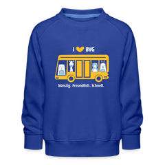 I love BVG - Kinder Premium Sweatshirt