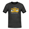 I love BVG - Männer Ringer T-Shirt - charcoal/black