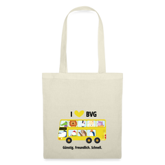 I love BVG - Stoffbeutel