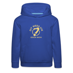 Dit Wees Ick Ooch Nich - Kinder Premium Hoodie