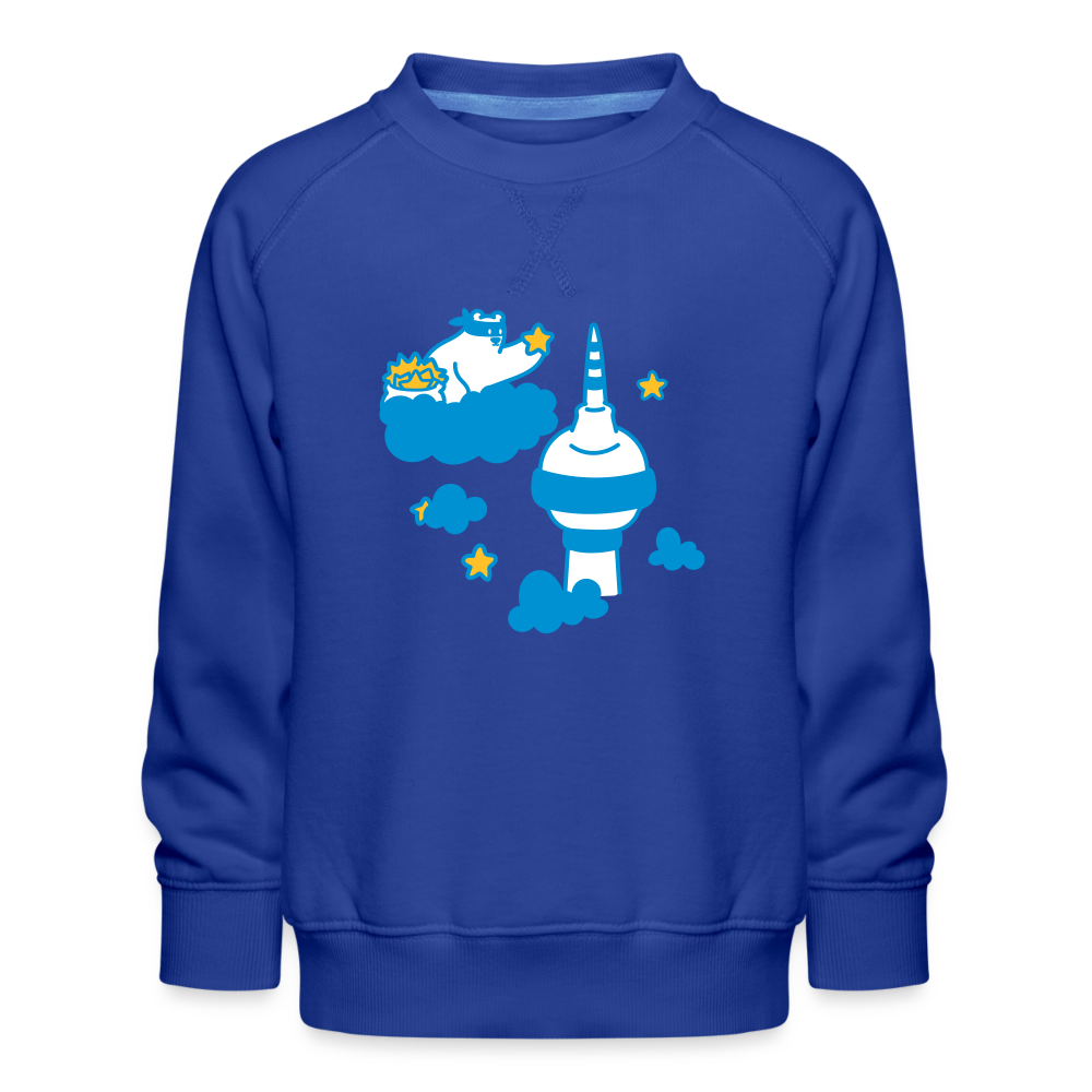 Berliner Bär bei Nacht - Kinder Premium Sweatshirt - royal blue