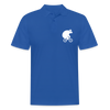 Fahrradbär - Männer Poloshirt - royal blue