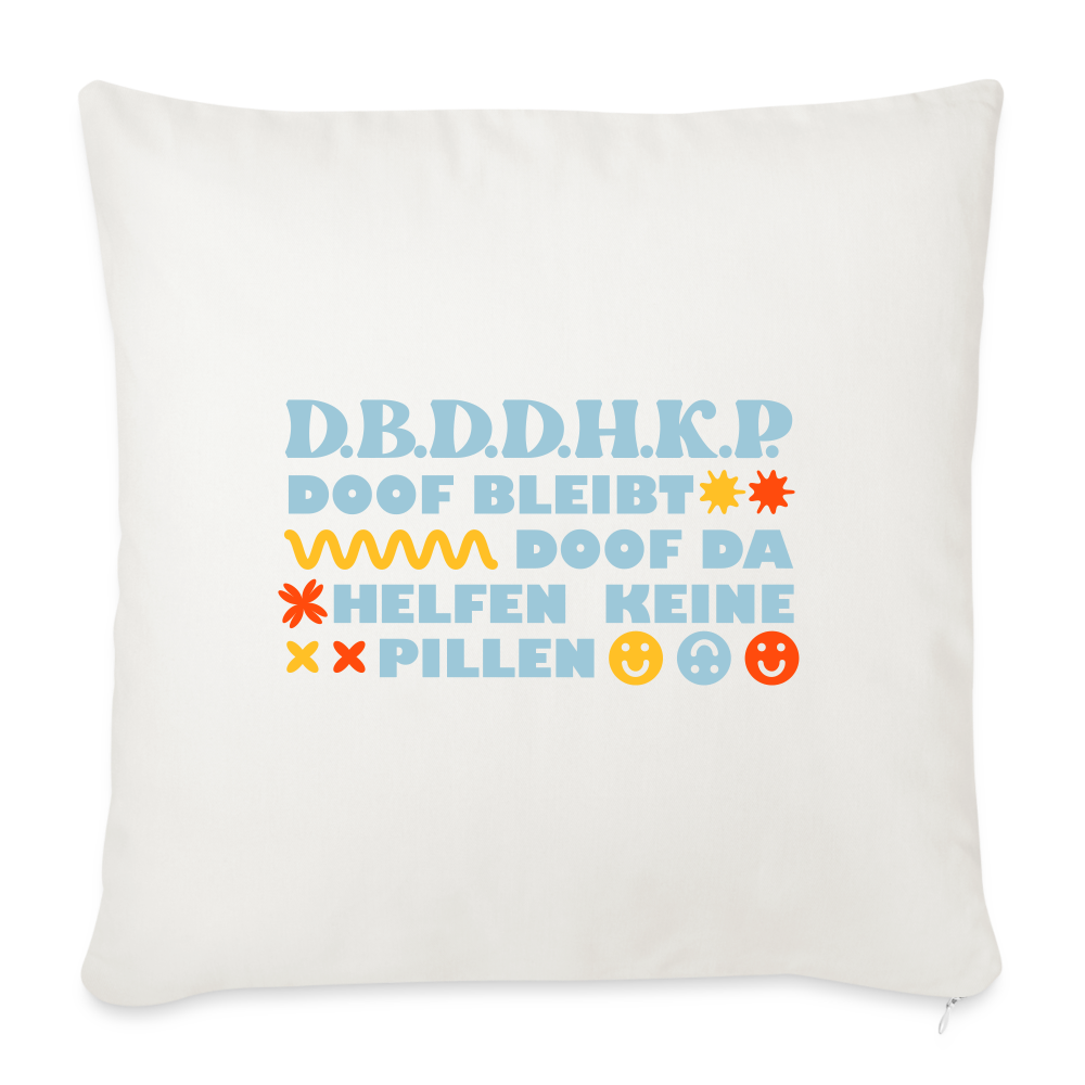 d.b.d.d.h.k.P - Sofakissen mit Füllung (45 x 45 cm) - natural white