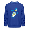 Der Bär fliegt - Kinder Premium Sweatshirt - royal blue