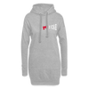 Zicke - Hoodie-Kleid - heather grey
