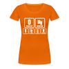 OMG Berlin - Frauen Premium T-Shirt - orange