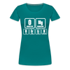 OMG Berlin - Frauen Premium T-Shirt - diva blue