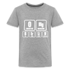 OMG Berlin - Teenager Premium T-Shirt - heather grey