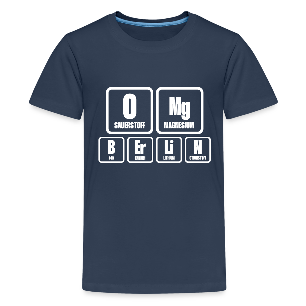 OMG Berlin - Teenager Premium T-Shirt - navy