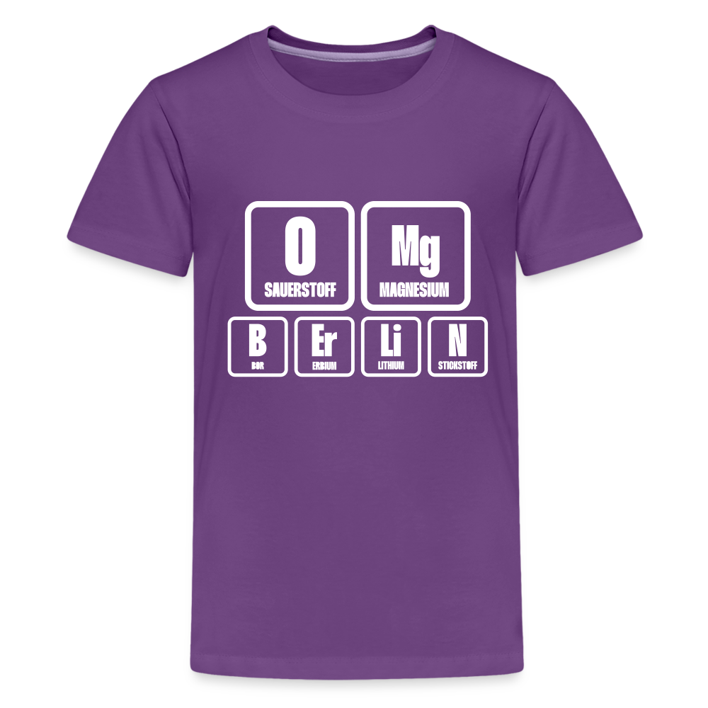 OMG Berlin - Teenager Premium T-Shirt - purple