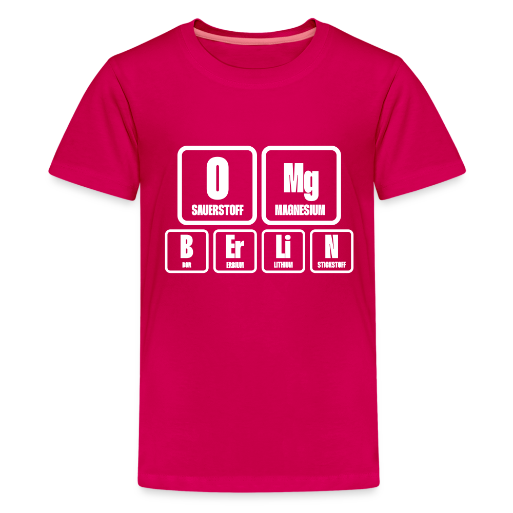 OMG Berlin - Teenager Premium T-Shirt - dark pink