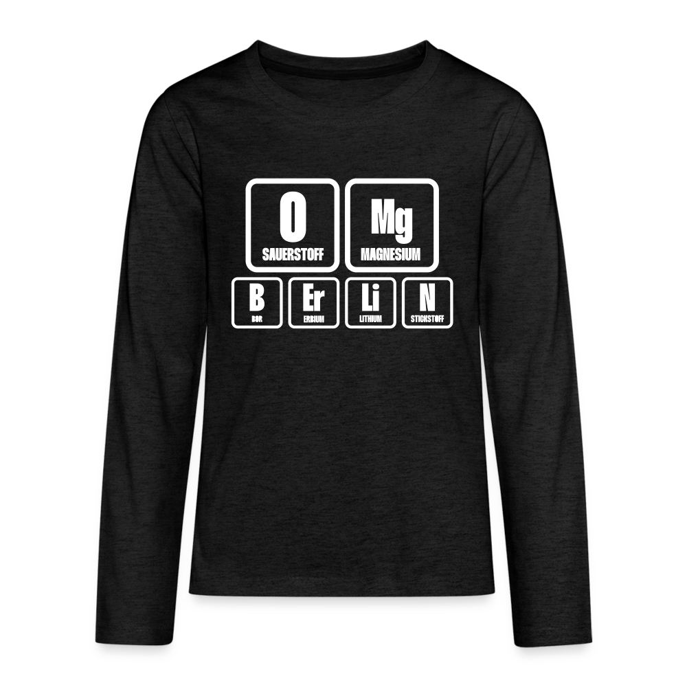 OMG Berlin - Teenager Langarmshirt - charcoal grey