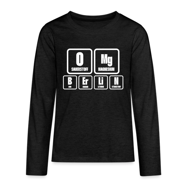 OMG Berlin - Teenager Langarmshirt - charcoal grey