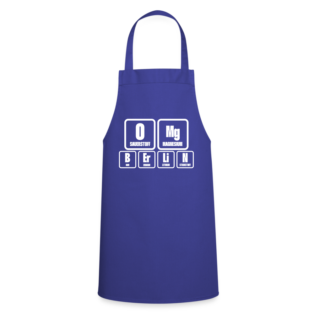OMG Berlin - Kochschürze - royal blue
