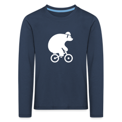 Fahrradbär - Kinder Langarmshirt