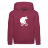 Fahrradbär - Kinder Premium Hoodie - bordeaux