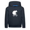 Fahrradbär - Kinder Premium Hoodie - navy