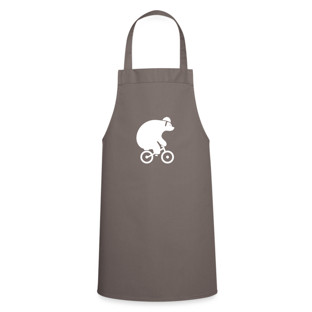 Fahrradbär - Kochschürze - grey