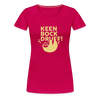 Keen Bock druff! - Frauen Premium T-Shirt - dark pink
