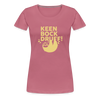Keen Bock druff! - Frauen Premium T-Shirt - mauve