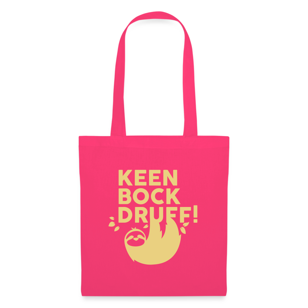 Keen Bock druff! - Stoffbeutel - Azalea
