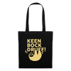 Keen Bock druff! - Stoffbeutel - Schwarz