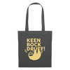 Keen Bock druff! - Stoffbeutel - Graphite