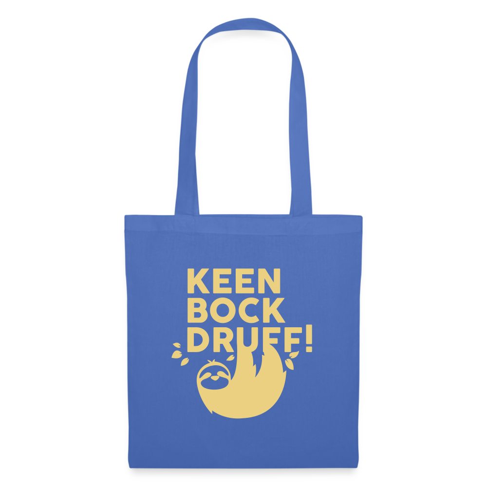 Keen Bock druff! - Stoffbeutel - Hellblau
